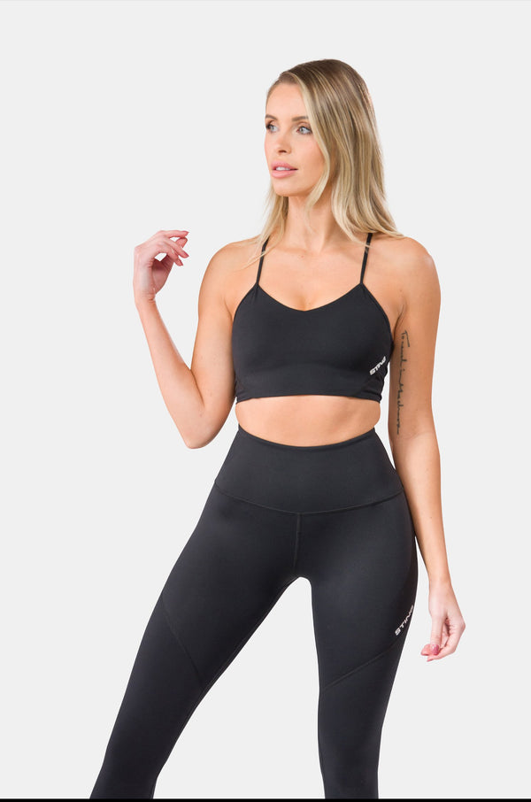 STING Aurora Envy Infinity Sports Bra Black