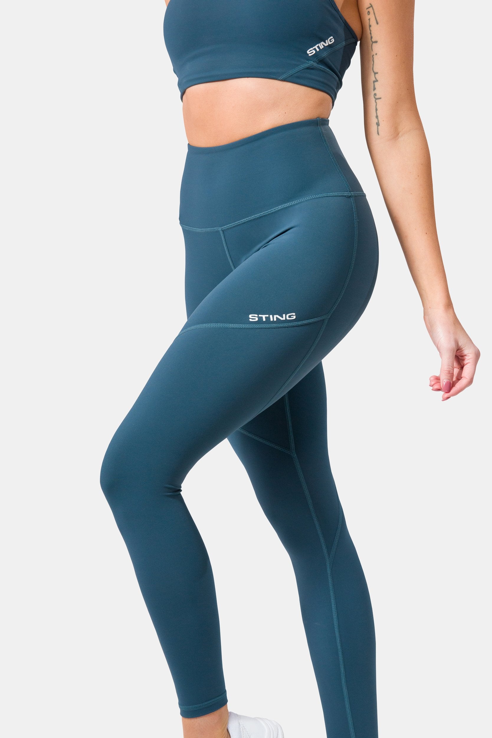 Aurora Coral Leggings – Sting Sports New Zealand