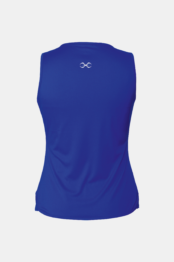 STING Junior Female Mettle Singlet Blue