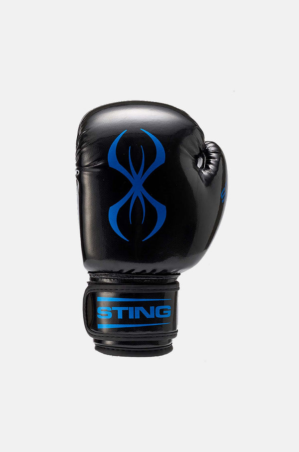 STING Arma Junior Boxing Gloves Black Blue