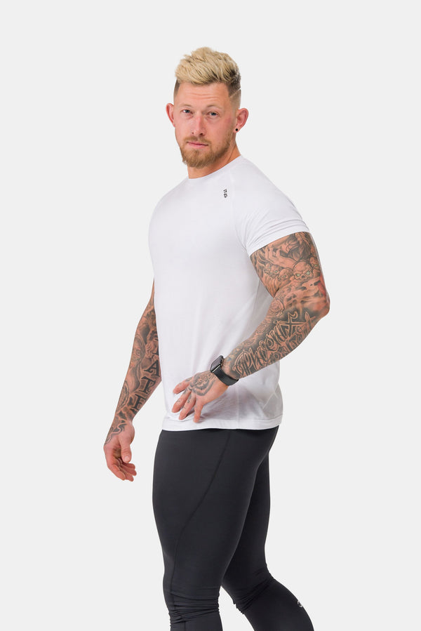 STING Mens Titan Muscle Tee White