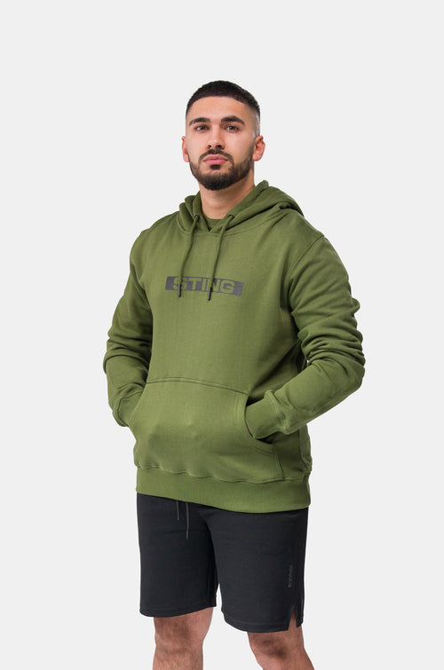 STING Mens Ultra Hoodie Khaki