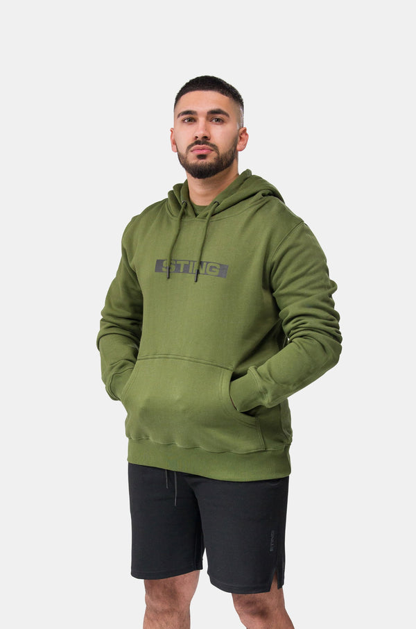 STING Mens Ultra Hoodie Khaki