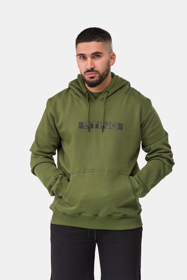 STING Mens Ultra Hoodie Khaki