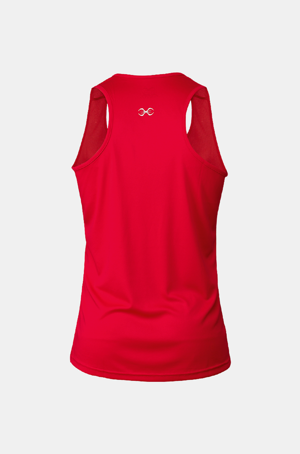 STING Mens Mettle Boxing Singlet Red