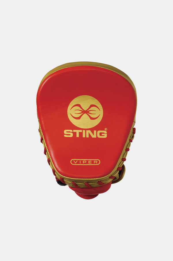 STING Viper Speed Focus Mitt Red Gold