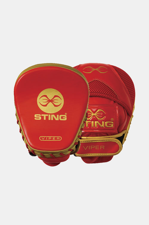 STING Viper Speed Focus Mitt Red Gold