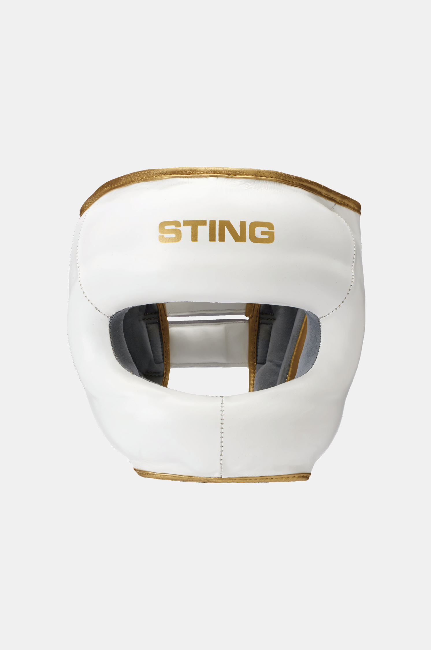 STING Evolution Full Face Shield Guard White Gold