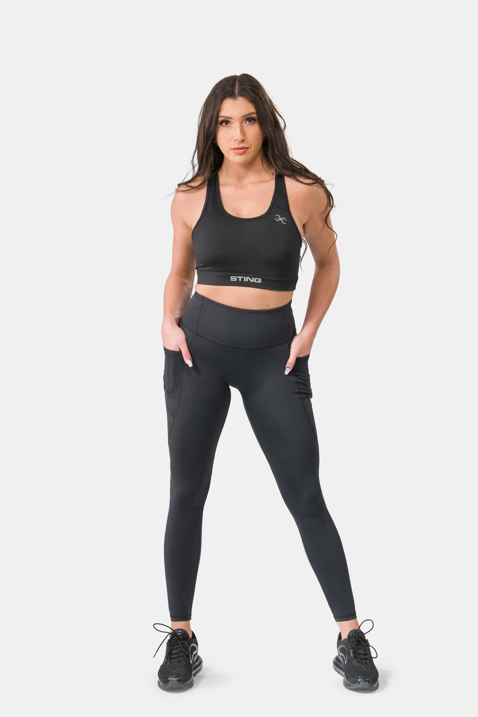 STING Womens Kinetic Leggings Black – STING Australiaᵀᴹ