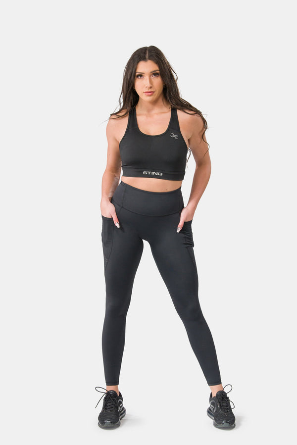 STING Womens Kinetic Leggings Black