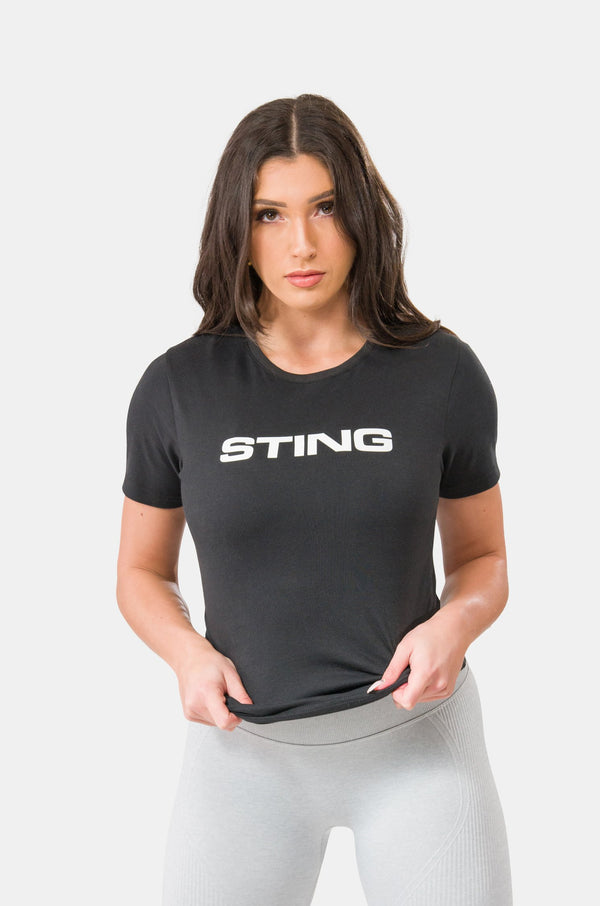 STING Womens Ultra Tee Black