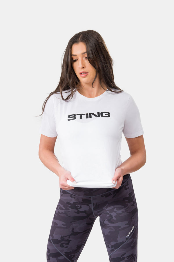 STING Womens Ultra Tee White